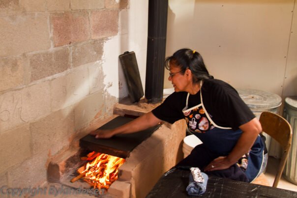 Cedar wood fire burns the stone cook top Cedar wood fire burns the stone cook top