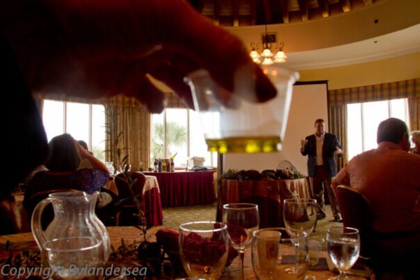 Tasting Georgia olive oil Tasting Georgia olive oil