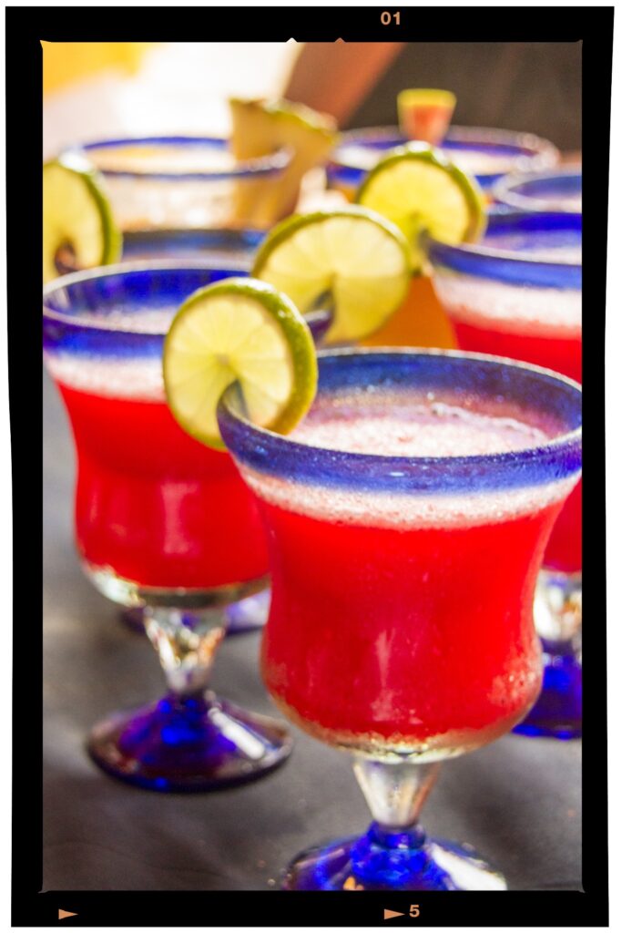 Colorful Caribbean Cocktails at Xcaret