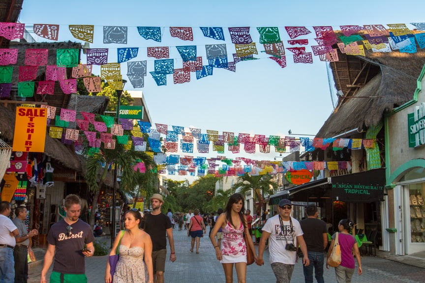 Shopping 5th Avenue, Playa del Carmen