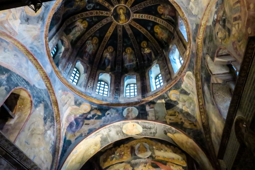 Touring an Orthodox Church and Islamic Mosque in Istanbul