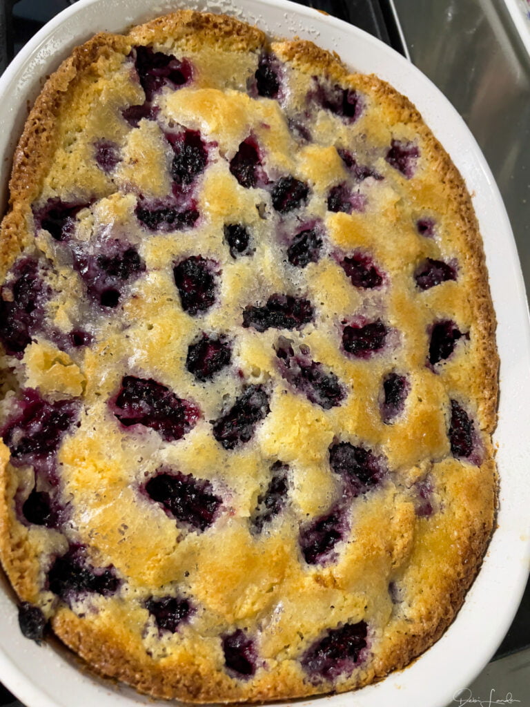 Easy Blackberry Cobbler ByLanderSea Travel Tales