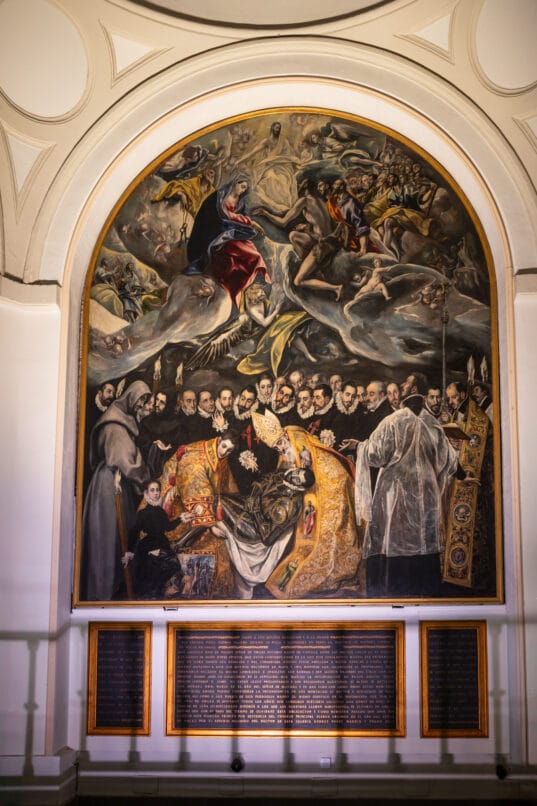 The Burial of the Count of Orgaz by El Greco.
