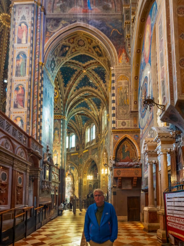 Interior of St. Anthony Basilica